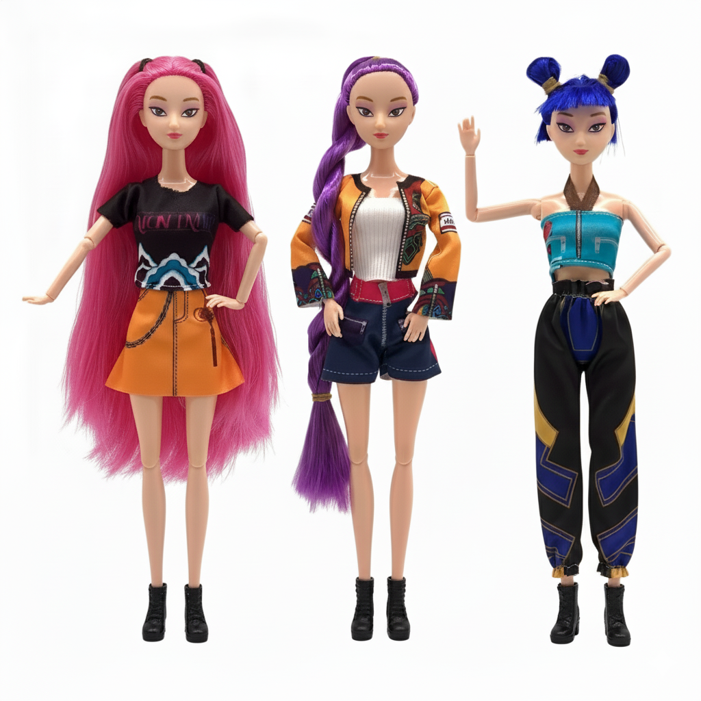 Kpop Demon Hunter Dolls – Fidget Cube Aus
