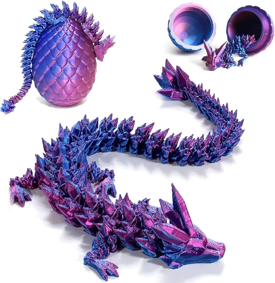 3D Printed Dragon & Egg