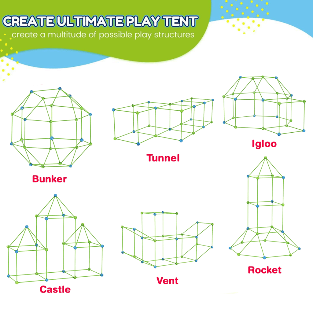 Fort Building Kit – Fidget Cube Aus