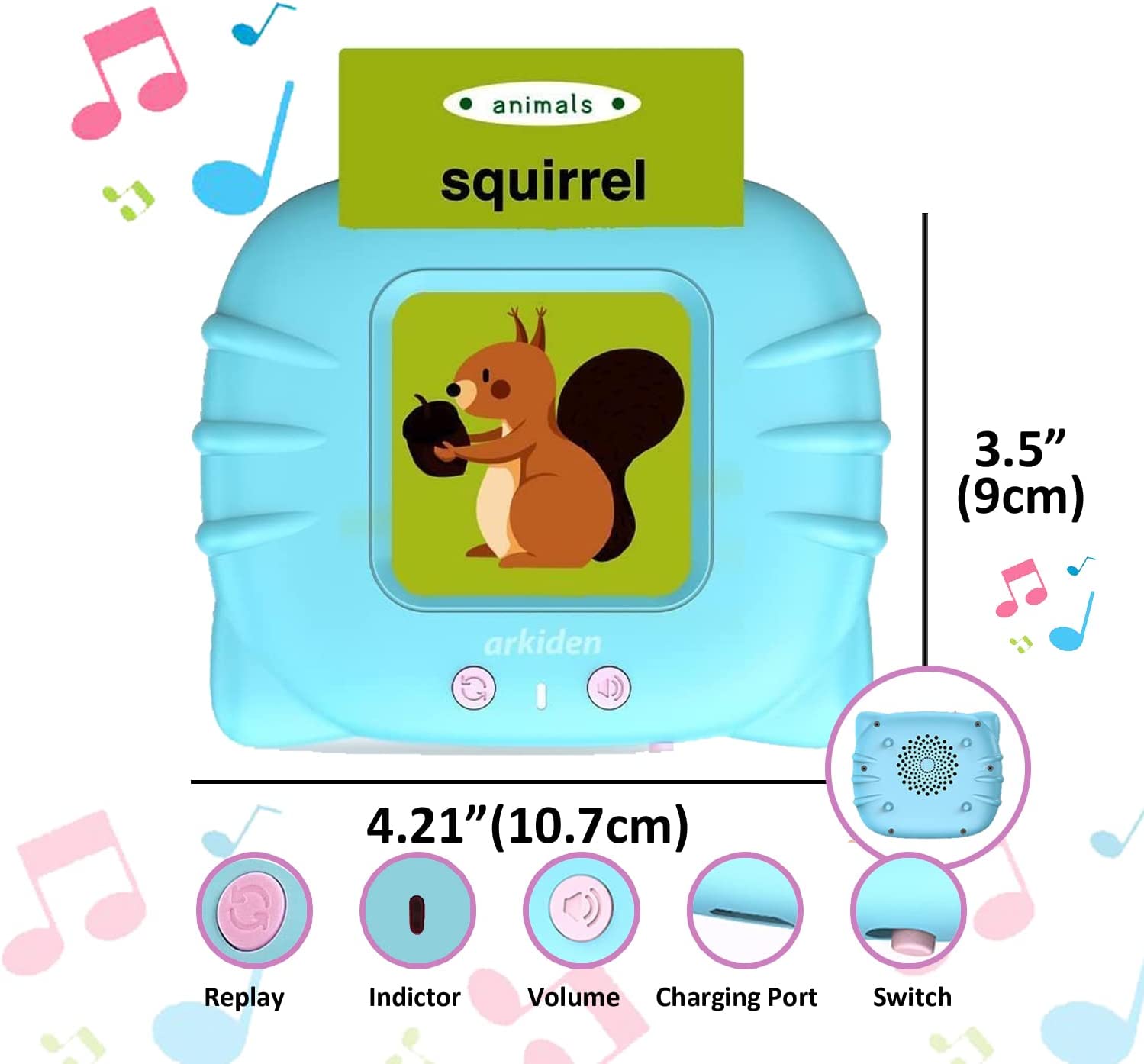 Talking Flash Cards – Fidget Cube Aus